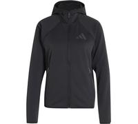 Adidas - Ropa de senderismo mujer - Xperior VK Fleece Hooded Jkt W Black para Mujer - Talla M - Negro Negro M