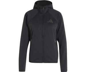 Adidas - Ropa de senderismo mujer - Xperior VK Fleece Hooded Jkt W Black para Mujer - Talla M - Negro Negro M