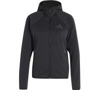 Adidas - Ropa de senderismo mujer - Xperior VK Fleece Hooded Jkt W Black para Mujer - Talla S - Negro Negro S