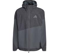 Adidas - Ropa de senderismo - XPL 2L Rain Jacket Black Carbon - Talla L - Gris Gris L