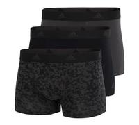 Calzoncillos boxer adidas active micro flex eco negro/melange/gr L