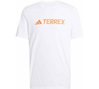Adidas - Ropa para trail running - Multi Logo Tech Tee White - Talla S - Blanco Blanco S