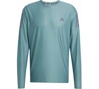 Adidas - Ropa para trail running - OTR B Longsleeve Tee Preloved Teal - Talla S - Azul Azul S