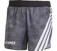 Adidas - Ropa para trail running - Pro Short AOP M Black - Talla XL - Negro Negro XL
