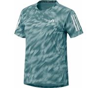 Adidas - Ropa trail running mujer - OTR Aop Tee W Halo Mint / Mint Ton para Mujer - Talla L - Azul Azul L