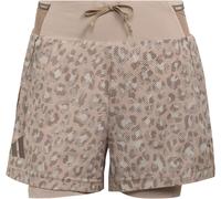Adidas - Ropa trail running mujer - W XPL 2in1 Short AOP Alumer Taumer Bruta para Mujer - Talla 36 FR - Beige Beige 36 FR