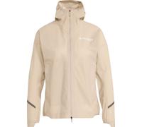 Adidas - Ropa trail running mujer - W XPR Light Rain Jacket Taumer para Mujer - Talla M - Beige Beige M