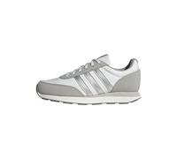 adidas Run 60s 3.0 Lifestyle Running Shoes, Zapatos Mujer, Crystal White/Matte Silver/Grey Two, 36 2/3 EU