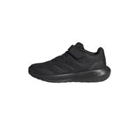 adidas RunFalcon 3.0 Elastic Lace Top Strap Shoes, Zapatillas para Correr, Core Black/Core Black/Core Black, 33 EU
