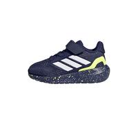 adidas RUNFALCON 5 Shoes Infants, Zapatillas para Correr Unisex bebé, Dark Blue/FTWR White/hi-Res Yellow, 25 EU