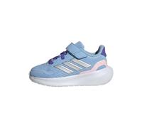 adidas RUNFALCON 5 Shoes Infants, Zapatillas para Correr Unisex niños, Glow Blue/Silver Metallic/Clear Pink, 21 EU
