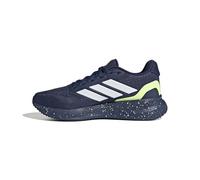 adidas RUNFALCON 5 Shoes Junior, Zapatos Unisex niños, Dark Blue/FTWR White/hi-Res Yellow, 38 2/3 EU
