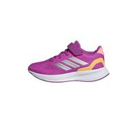 adidas RUNFALCON 5 Shoes Kids, Zapatillas para Correr, Purple/Silver Metallic/Semi Spark, 31 EU