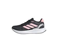 adidas - Runfalcon 5 Shoes Kids, Zapatos Bajos Que no Son de fútbol, Core Black/Pink Spark/Silver Met.,