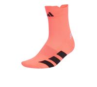 Calcetines Adidas Adizero Quarter Naranja Negro, Talla M