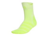 adidas RUNxADIZERO calcetines tobilleros de running | EU L in White/Solar Yellow/Solar Yellow