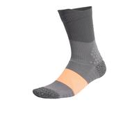 adidas RUNxBOOST calcetines de running de media caña | EU XL in Grey Four/Grey Six/Lucid Orange