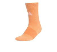 adidas RunxCushioned Running Quarter Socks | EU L in Dusky Orange/White