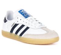 ADIDAS Samba 3 Rayas Retro 60s Junior Niño Zapatillas Verde Oscuro GB 3-7
