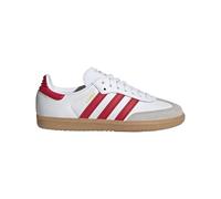 adidas Samba Og J Undefined's - Zapatillas retro de contraste de 3 rayas 60S, Rojo blanco, 5 Big Kid