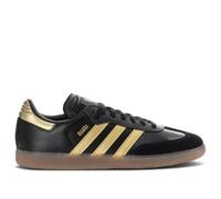 Adidas Samba OG - Tenis para hombre, Negro/Dorado Metálico/Goma, 44 EU