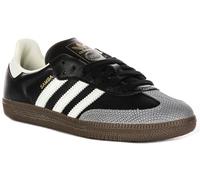 Adidas Samba Og W JR8168 - Zapatillas deportivas, Core Black Off White Oro Metálico, 40 EU