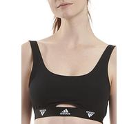 adidas Scoop Bralette, Sujetador Estilo Corsé para Mujer, Negro, L