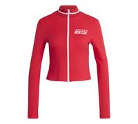 adidas Seasonal Essentials Racing Full-Zip Cardigan Sudadera con Capucha Mujer (Pack de 1)