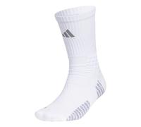 adidas Select Basketball Crew Socks (1 Pair) for Team Sports, Boys Girls Men Women Crew Sock-TeamUnisex adulto, Blanco/Gris Onix Claro2, XL