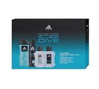 ADIDAS Set Ice Dive: Eau de Toilette 100ml + Body Spray 150ml + Shower Gel 250ml + After Shave 100ml