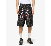adidas Shark Denim Shorts x BAPE Negro