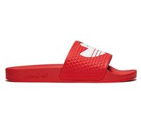 adidas Shmoofoil Slide Shoes - Scarlet/White/Scarlet - 6.0