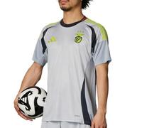 adidas SL Benfica - Camiseta para hombre, 24/25, gris, M