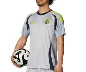 adidas SL Benfica - Camiseta para hombre, 24/25, gris, M