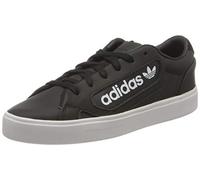adidas Sleek W, Zapatillas de Gimnasio Mujer, Core Black Crystal White FTWR White, 36 EU