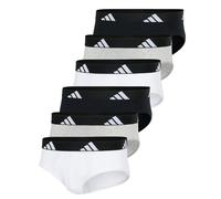 Adidas Slip Hombres,6er Paquete - Calzoncillos,Active Flex Algodón,Logo,Color
