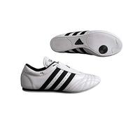 Adidas SM II - Zapatillas bajas para artes marciales Taekwondo, Karate y Kungfu, white w/black stripes