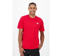 adidas Small - Rojo - Camiseta Algodón Hombre talla XL