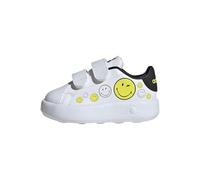 adidas Smiley Advantage Shoes Kids, Zapatos, FTWWHT/BYELLO/CBLACK, 25 EU