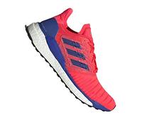 adidas Solar Boost Neutralschuh Damen-Rot, Blau, Zapatillas de Running Calzado Neutro Mujer, Rouge Flash Bleu Vif Bleu Vif, 36 2/3 EU