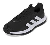 adidas Solematch Control M, Shoes-Low Hombre, Core Black/FTWR White/Grey Four, 41 1/3 EU
