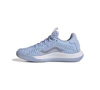 adidas Solematch Control W Clay - Zapatillas Deportivas para Mujer, Blue Dawn Matte Silver FTWR White, 38 EU