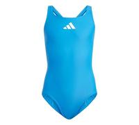 adidas Solid Small Logo Swimsuit Traje de baño de una Pieza, Niñas, Multicolor (Bright Royal/White), 7-8 Years