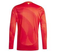 adidas Spain Home - Camiseta de manga larga para hombre 2024, rosso, M