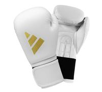 adidas Speed 50 Guantes de Boxeo, Adultos Unisex, Blanco y Dorado, 355 ml