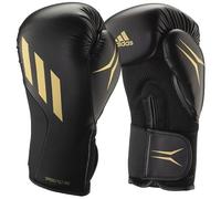 adidas Speed TILT 150 - with New Tilt Technology - for Men, Women, Unisex - for Boxing, Punching Bag, Kickboxing, MMA, and Training (Black/Matt Black/Gold, 14 oz)