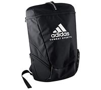 adidas Sport Backpack Combat Sports Mochila, Unisex Adulto, Negro/Blanco, Small