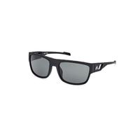 Adidas Sport Hombre Adidas Sport SP0082 02N Gafas de sol Inyectado Negro Verde Cuadrada Normal