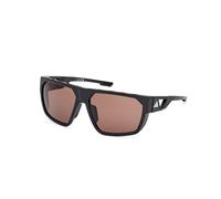 Adidas Sport Hombre Adidas Sport SP0097 02E Gafas de sol Inyectado Negro Marrón Redonda Normal