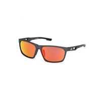 Adidas Sport Hombre Adidas Sport SP0101 02L Gafas de sol Inyectado Negro Marrón Cuadrada Normal